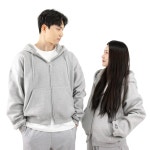 하고스 남녀공용 데일리 투웨이 후드집업 M