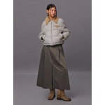 씨씨콜렉트 씨씨콜렉트 CC콜렉트 칼라블록 패딩점퍼 C244PSG786