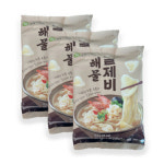 이가자연면 해물칼제비 155 5g x 3개 칼국수 수제비