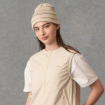 단톤 단톤 코튼 니트 비니 남성 여성 로고 모자 DT-H0269MNR