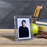 인스타 인플루언서 폴라로이드 사진 심플 액자 사진 홀로그램 아크릴 마그네틱 거치대 장식