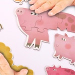 MIDEER 2세이상 유아 농장 놀이학습 아동퍼즐 어린이교구