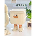 소형 탁상 휴지통 학생 책상 사무실 책상 휴지통 티테이블 주방 식탁 토골 수납통