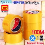 융도물산 겨울용국내산 사계절 세영박스테이프투명색100m30롤 11WB92759