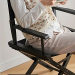 영화감독의자 손님용 접이식의자 세트장 스튜디오