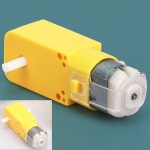 DC모터 기어박스 양쪽축 1pcs DC모터용기어박스 aco