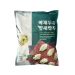 청아냉동식품 야채두부 잎새만두 