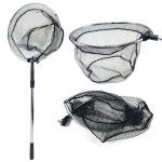 접이식 3단 알루미늄 뜰채 논슬립 연심망 낚시뜰채