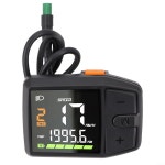 LCD Display F Electric Bike Ebike Mot Mountain 48V 2 Mtb Speedometer Cycling Odometer Turn Seatpost