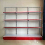 편의점 매대 철제 마트 슈퍼 진열장 철제선반 부스 점포 4단 약국진열대 5개 층판 90 가로 28 세로 4매