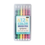 재미존 3000 칼라붓펜세트 12색 1개