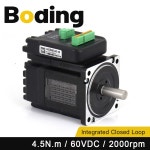BODING JMC 하이브리드 통합 폐쇄 루프 스텝퍼 서보 모터 드라이버 2 상 Nema34 4 5N m 2000rpm 6A i 24-80VDC HSS86-60-45