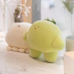 귀여운 베어 토끼 봉제 베개 문어 만두 라운드 볼 동물 인형 만화 공룡 펭귄 쿠션 1 cotopus