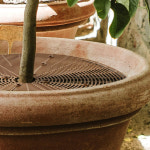 화분 흙 덮개 방지 커버 날림