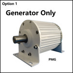 저속 영구 자석 발전기 모터 드라이브 수력 풍력 터빈용 3 상 AC 30KW 220V 380V 110V Generator Only 20KW 500RPM