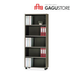 가구스토어 WAVE TOP 5단 오픈장 사무용 책장 캐비넷 5단장 수납 W803 X D400 X H1900