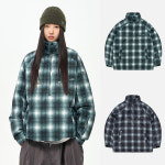 어스투 2425 USS2 Ombre Check Pullover 스노우보드복 자켓