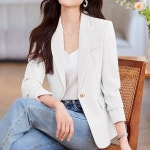 스윗트리 슬림핏 테일러드카라 기본 자켓 j0922