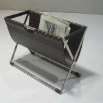 가방랙 가방보관대 신문꽂이 정리함 북유럽 잡지꽂이