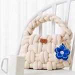 민화샵 뜨개가방 DIY 자이언트얀 카세트 만두 가방 만들기 뜨기 키트