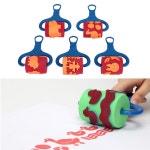 어린이집 미술놀이 롤러 도장찍기 농장 놀이교실 찍기놀이