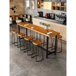 탁자 식당 미니 우드 바테이블 책상 홈바 카페