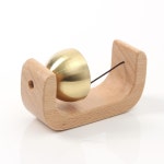 해피하우스 느티나무 원목 도어벨 현관 자석 풍경