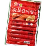소시지 도나우 숯불 갈비 1k x10 업소용 식자재 식재료 대용량 식당용 단체 급식용