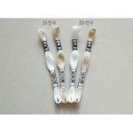 DMC DMC 어브로더 한가닥실 a broder Art 107 16번사 20번사 30번사 1개 16번사 ECRU