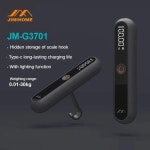 JIMIHOME 고정밀 핸드헬드 전자 체중계 미니 휴대용 가정용 LCD 디지털 충전식 JM-G3501