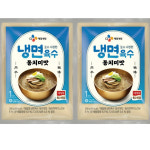 CJ CJ제일제당 CJ 깊고 냉면 육수 동치미맛 1인분 x2개 2개