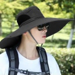 빅와이드 메쉬 벙거지 햇빛가리개 등산 캠핑 자외선차단 그늘막 챙넓은 모자 빅와이드챙모자