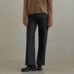 아틀리에나인 아틀리에 나인 SELVAGE WIDE FLEECE DENIM PANTS 인디고 S PT-5473