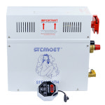 가정용 스팀 발생기 사우나 건식 스트림 용광로 습식 스티머 디지털 컨트롤러 12KW 220V