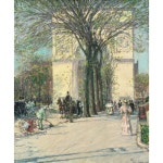 Washington Arch Spring 아트포스터 감성선물 하삼 그림만 소프트벨벳텍스쳐 29 7x35 89 29 7x35 89
