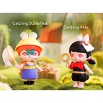 POP MART BUNNY 플레이 풀니스 시리즈 PVC ABS제 트레이딩 피겨 12개들이 BOX