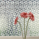 물로붙이는 무점착 창문 유리 시트지 눈꽃 사생활보호 햇빛차단 비산방지 HSW-202