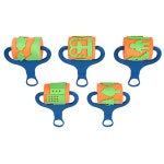 문화 센터 유아미술교실 우리동네 모형 롤러스템프 5종 신나는 미술수업용 문센