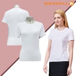 크로바 머렐 여성레이어드반팔티 아웃도어 기능성티셔츠 스포츠티 헬스