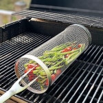 그릴 BBQ통 비비큐 캠핑 바베큐 그릴망 고기 생선 숯불 ILWFFRUJU