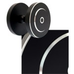 유리문 강화도어 문고리 손잡이 가마찌 출입문 원형손잡이 1 65파이 1개