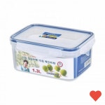 플라스틱용기 밀폐용기 직사각 41호 1 3L