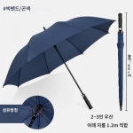 회사 우산 로고 양산 판매점 접대 남자 나무 손잡이 녹색 긴 손잡이 광고 우산 각인