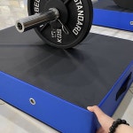 헬스 매트 충격 데드리프트 충격흡수발판 논슬립 쿠션 발패드