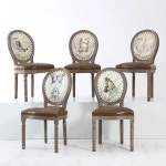 앤틱체어 엔틱 식탁의자 체어 클래식 식당 원목 의자 원목소재