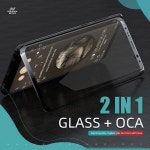 NASAN 스크린 전면 유리 OCA 삼성 갤럭시 S8 S10 S20 S22 울트라 노트 20U LCD 외부 패널