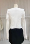 나인 PETTU TWOWAY CROP CARDIGAN NMO1CKCD2195M0SG