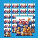오리온 오징어땅콩 미니 30g x 22개 맥주안주 안주용 부모님 간식 피시방 노
