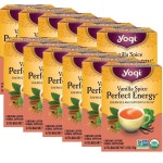 요기티 퍼펙트 에너지 바닐라 스파이스 티백 Yogi Tea Perfect Energy 12개 16개입