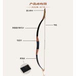 국궁활 양궁용품 화살 전통 개량궁 입문자용 골무 핑거 과녁판 보호 현무궁 쏘기 07 다트 40파운드블랙파이톤세트0